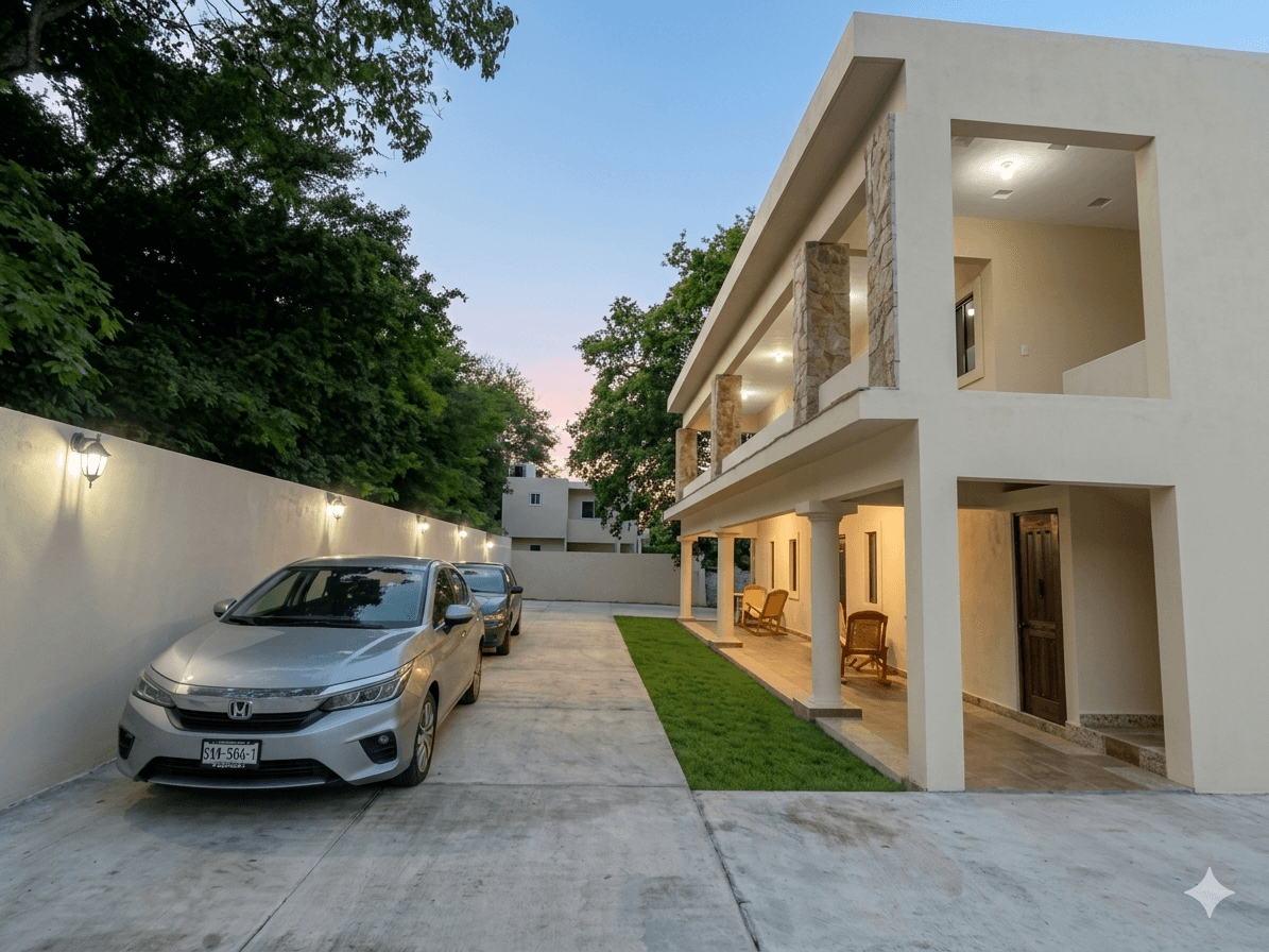 Fachada Hotel El Encino Santiago