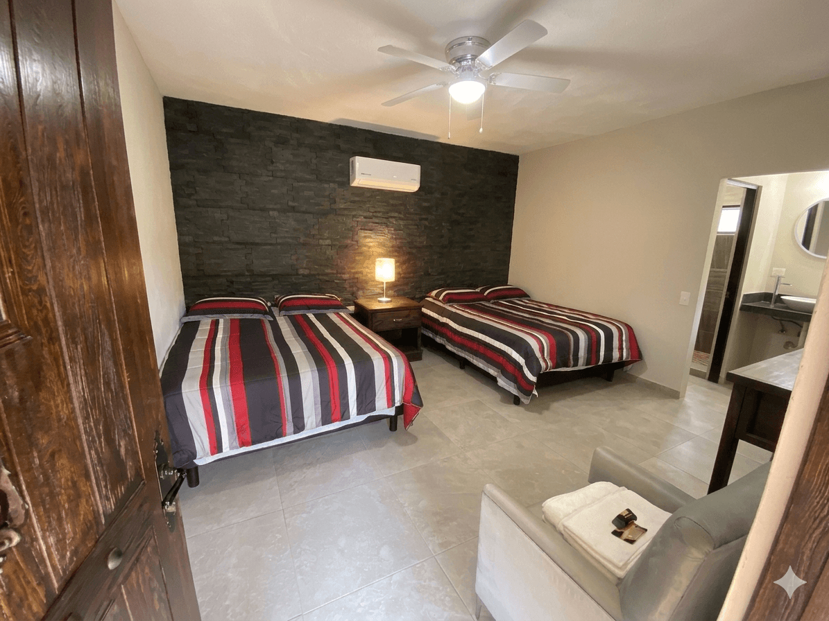 Habitación doble Hotel El Encino Santiago